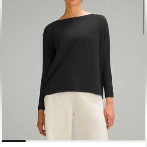 Lululemon Back in Action Long Sleeve Shirt Women’s size 12